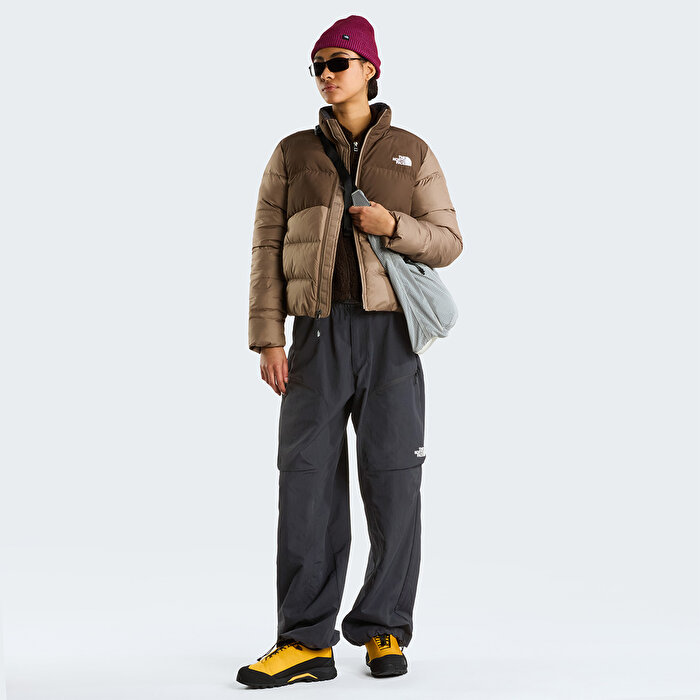 The North Face Saikuru Kadın Kahverengi Dik Yaka Mont