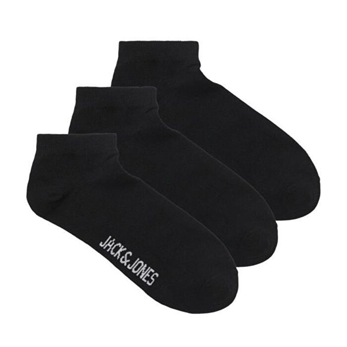 Jack&Jones Louis Dongo 3' lü Erkek Siyah Çorap