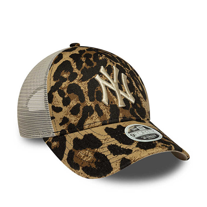 New Era Leopard 940 Mc Af Trucker Neyyan Kadın Kahverengi Şapka