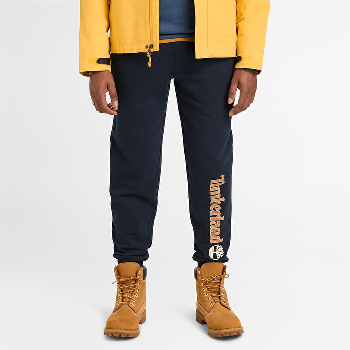 Timberland Kennebec River Brushed Back Erkek Lacivert Eşofman Altı