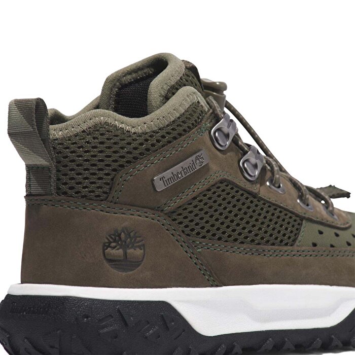 Timberland Greenstride Motion 6 Mid Bungee Çocuk Yeşil Bot
