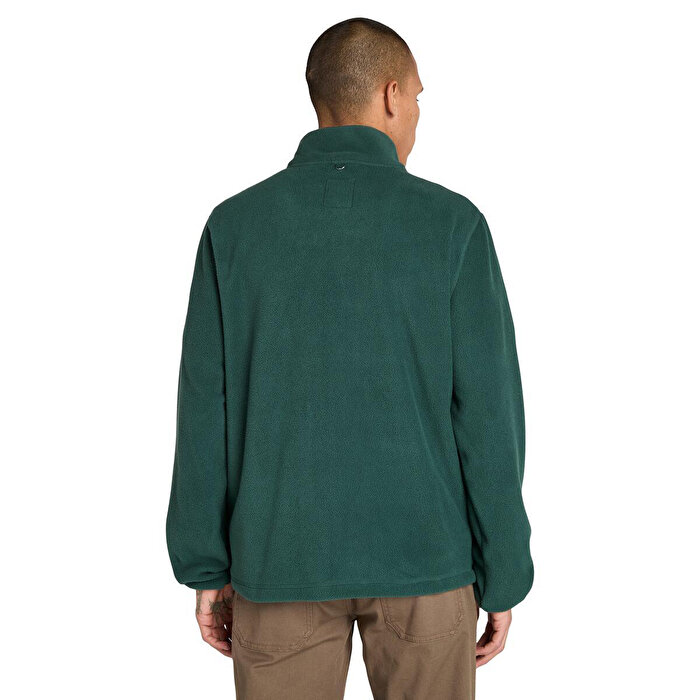 Timberland Fleece Erkek Yeşil Dik Yaka Ceket