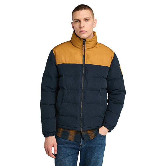 Timberland Welch Mountain Durable Water Repellent Erkek Lacivert Dik Yaka Yelek