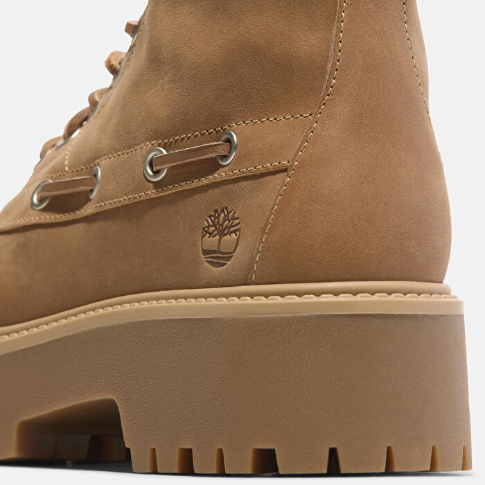 Timberland Stone Street Mid Lace Up Kadın Kahverengi Bot