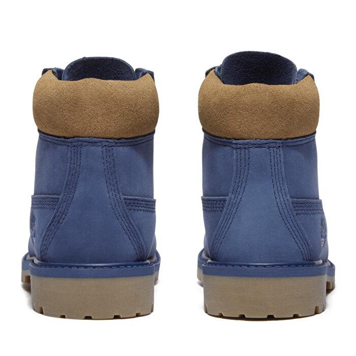Timberland Premium 6 Inch Lace Up Waterproof Çocuk Mavi Bot