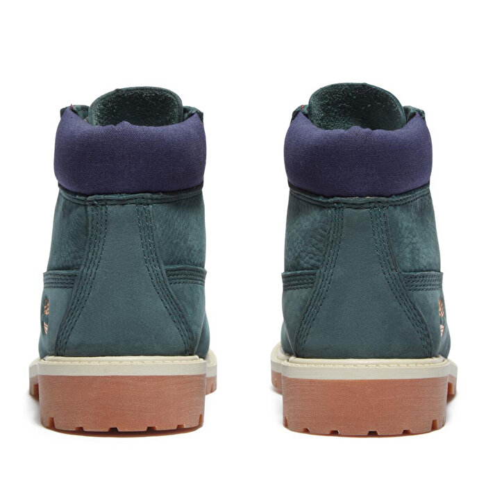 Timberland Premium 6 Inch Lace Up Waterproof Çocuk Yeşil Bot