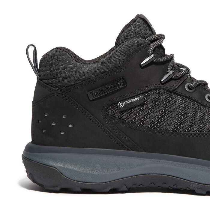Timberland Timbercush Motion 7 Mid Lace Up Waterproof Erkek Siyah Bot
