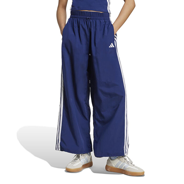 adidas 3 Stripes Woven Kadın Lacivert Eşofman Altı