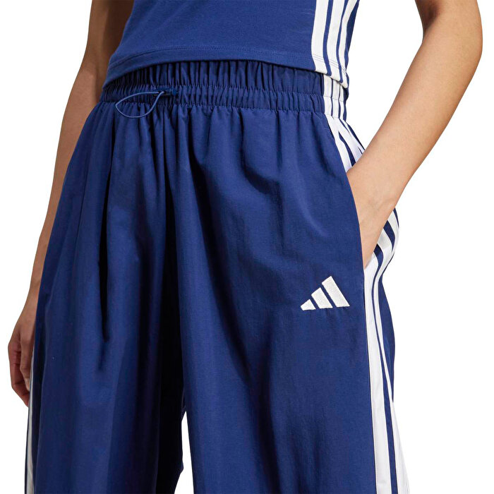 adidas 3 Stripes Woven Kadın Lacivert Eşofman Altı
