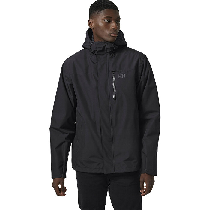 Helly Hansen Juell 3 In 1 Erkek Siyah Kapüşonlu Mont