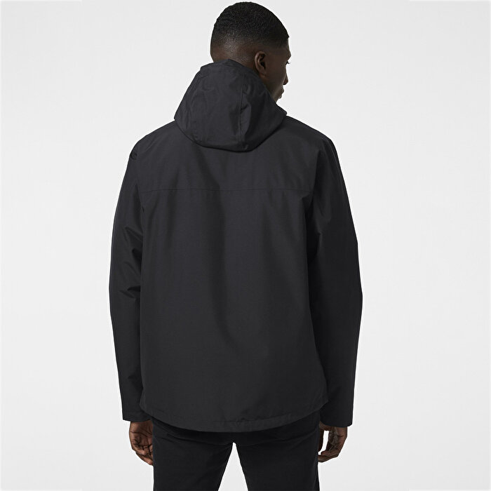 Helly Hansen Juell 3 In 1 Erkek Siyah Kapüşonlu Mont