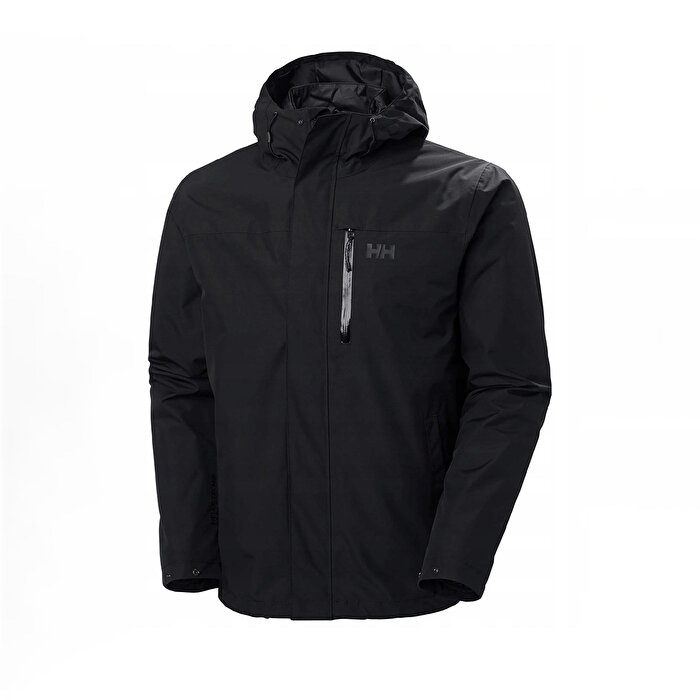 Helly Hansen Juell 3 In 1 Erkek Siyah Kapüşonlu Mont
