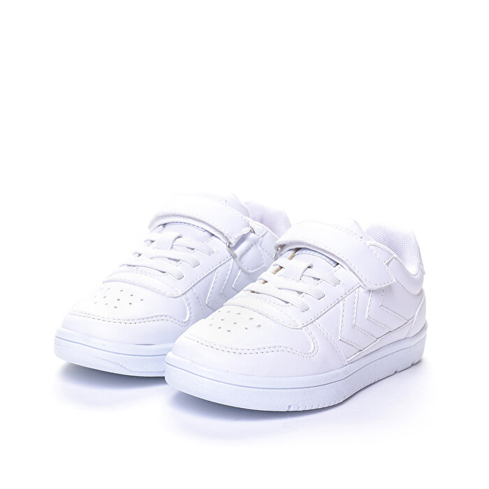 Hummel Oil Mono Çocuk Beyaz Sneaker