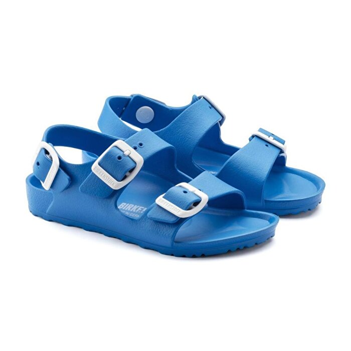 Birkenstock Milano Eva Çocuk Mavi Sandalet