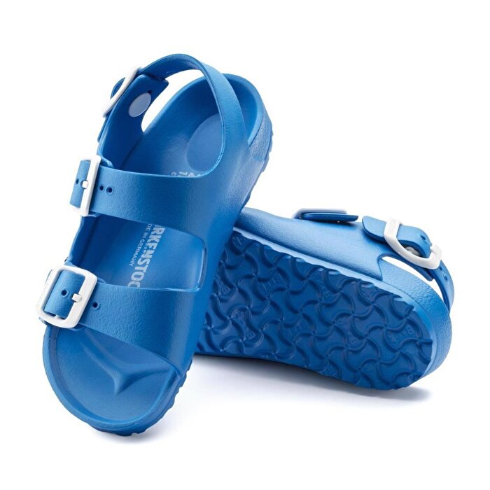 Birkenstock Milano Eva Çocuk Mavi Sandalet