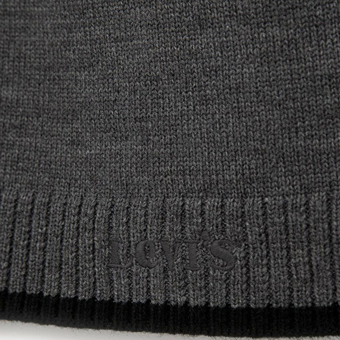Levi's Atkı Modern Vintage Logo Erkek Gri Atkı & Şal