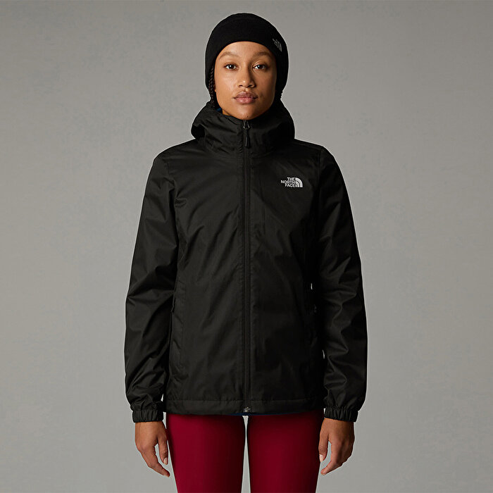 The North Face Quest Kadın Siyah Kapüşonlu Mont