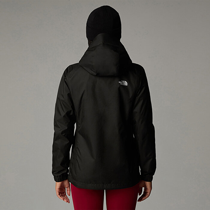 The North Face Quest Kadın Siyah Kapüşonlu Mont