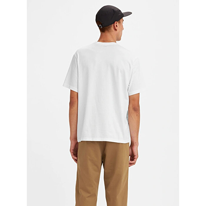 Levi's Relaxed Fit Erkek Beyaz Tişört