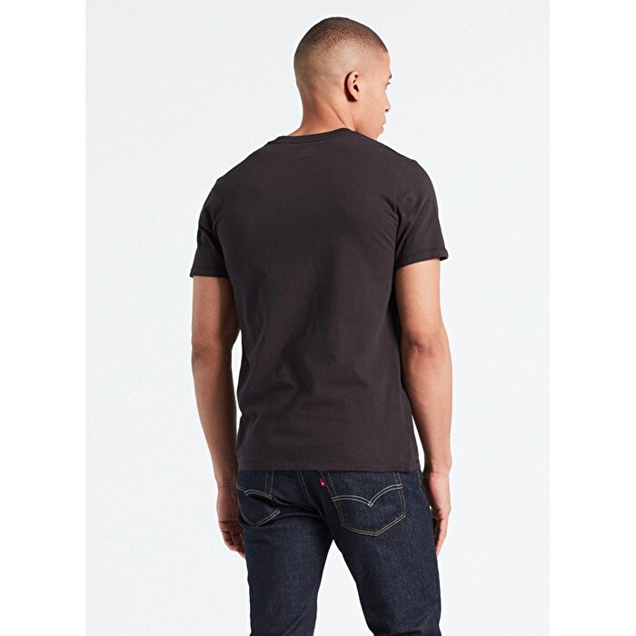 Levi's Original Housemark Erkek Siyah Tişört