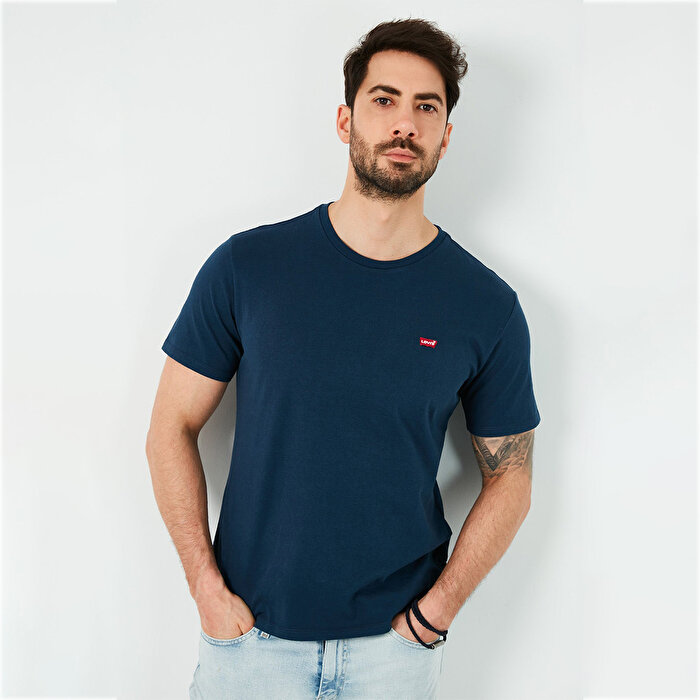 Levi's Original Housemark Erkek Lacivert Tişört