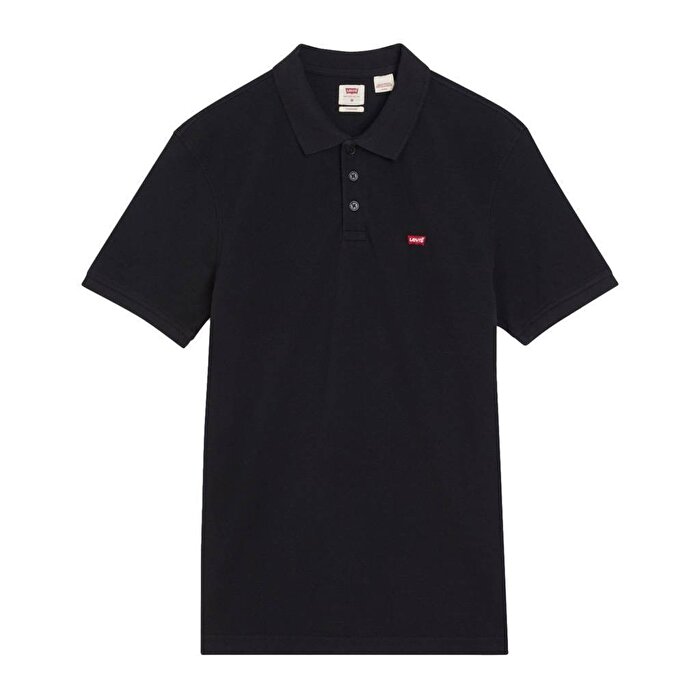 Levi's Housemark Erkek Siyah Polo Yaka Tişört