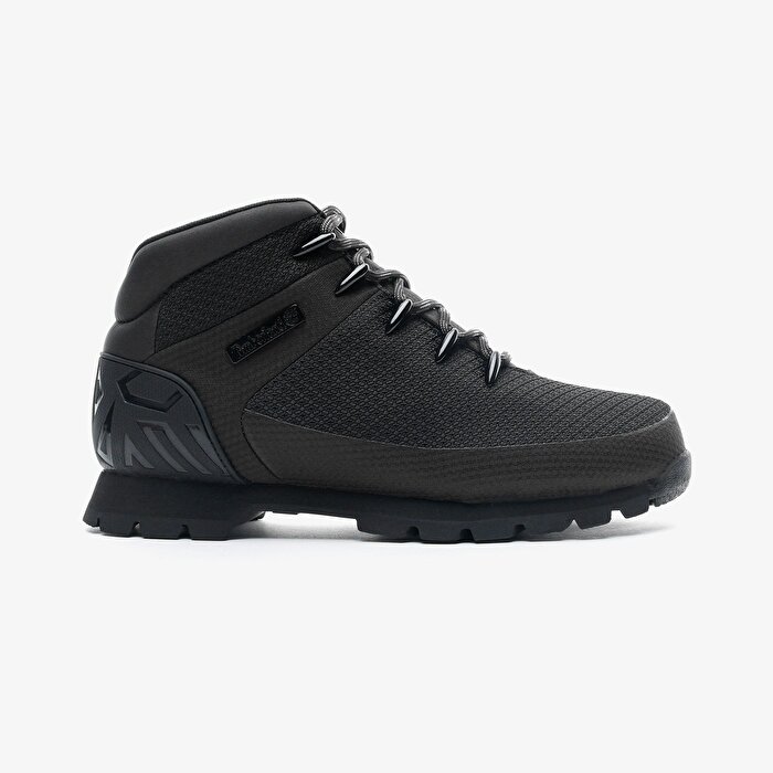 Timberland Euro Sprint Fabric Waterproof Erkek Siyah Bot