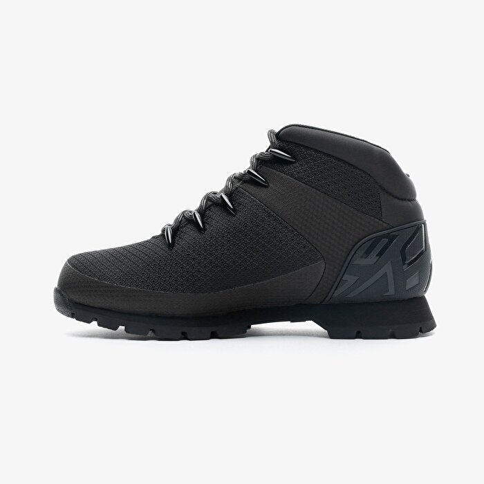 Timberland Euro Sprint Fabric Waterproof Erkek Siyah Bot