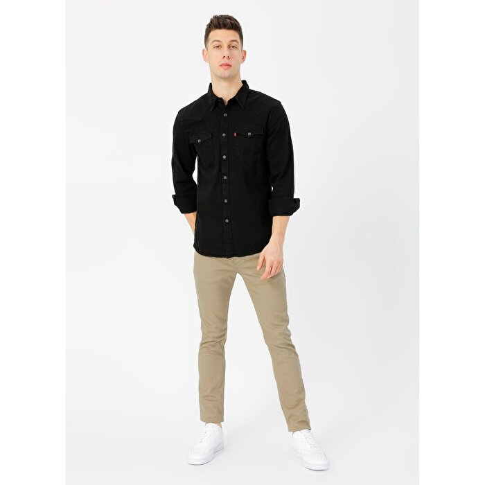 Levi's Barstow Western Erkek Siyah Kot Gömlek