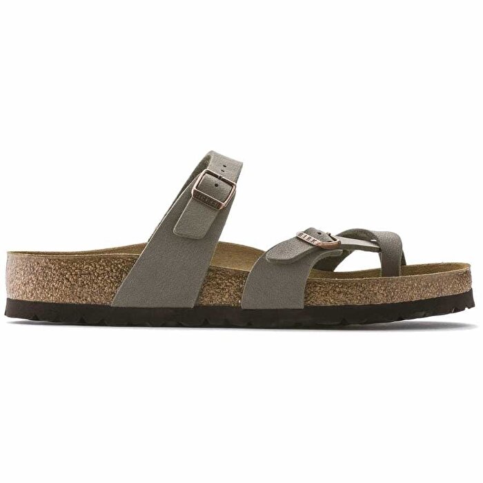 Birkenstock Mayari Bf Kadın Gri Terlik