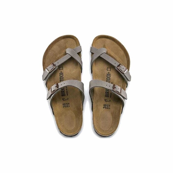 Birkenstock Mayari Bf Kadın Gri Terlik