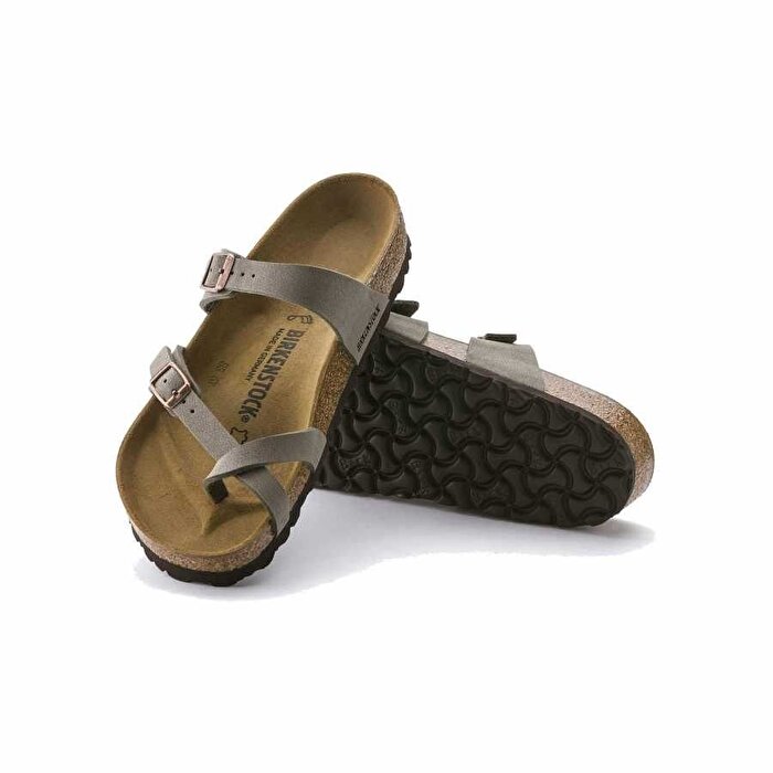 Birkenstock Mayari Bf Kadın Gri Terlik