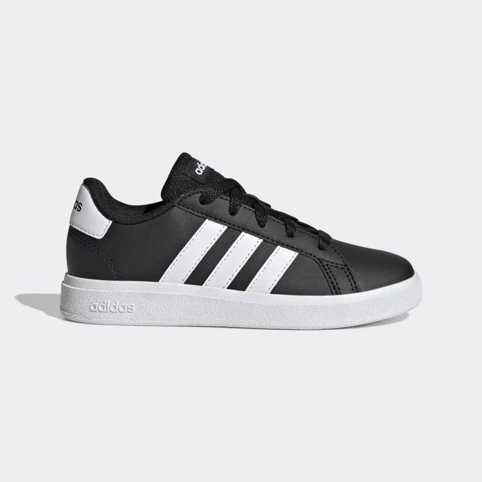 adidas Grand Court 2.0 K Çocuk Siyah Sneaker