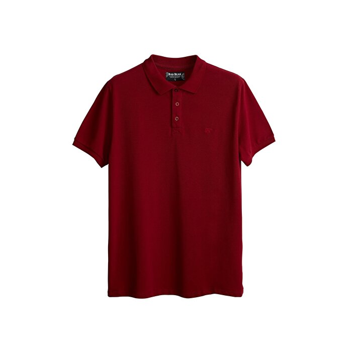 Bad Bear Stark Erkek Bordo Polo Tişört