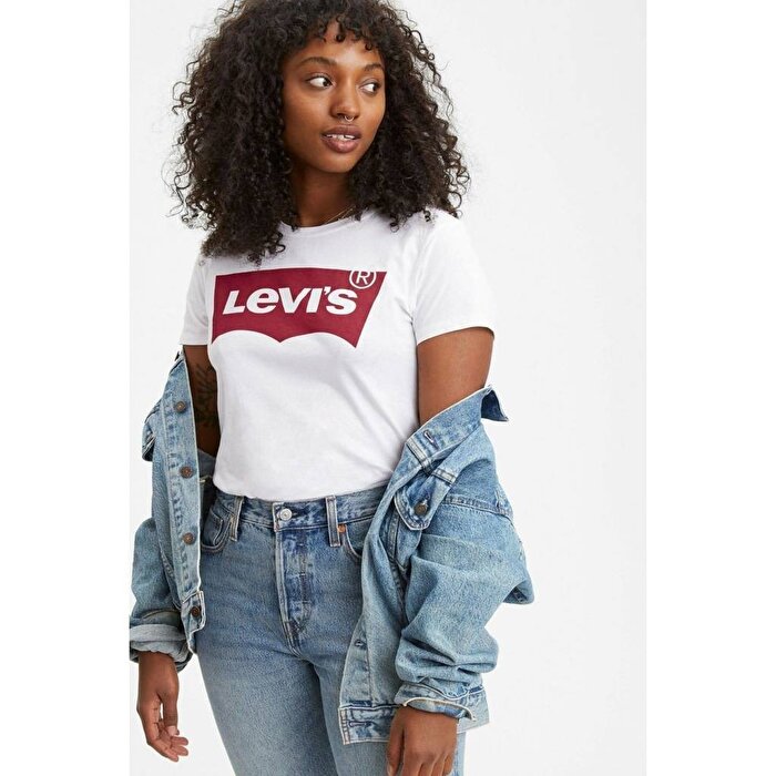 Levi's The Perfect Kadın Beyaz Tişört