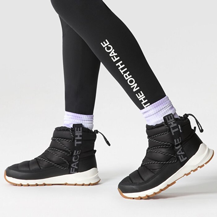 The North Face Thermoball Lace Up Waterproof Kadın Siyah Bot