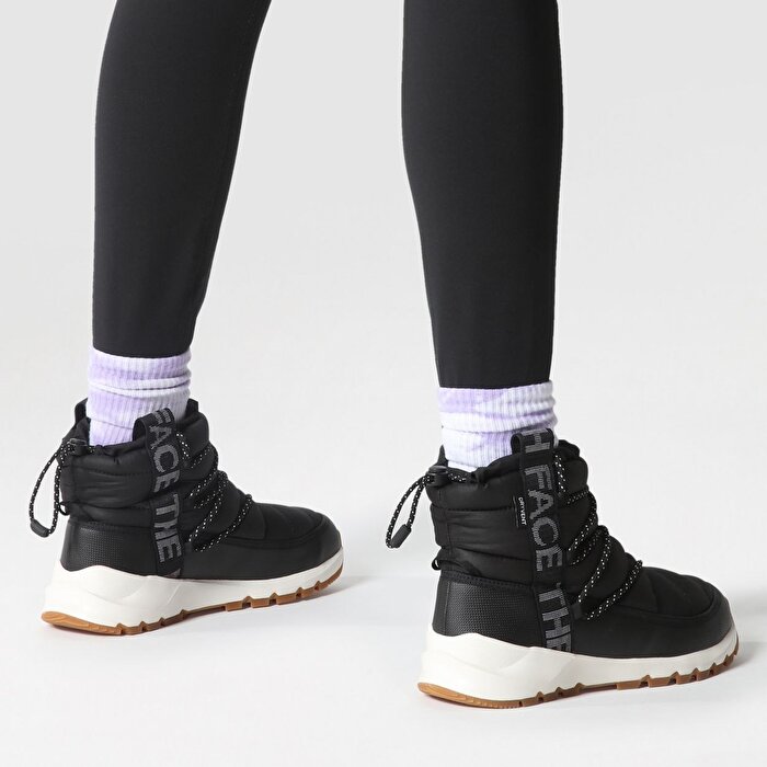 The North Face Thermoball Lace Up Waterproof Kadın Siyah Bot