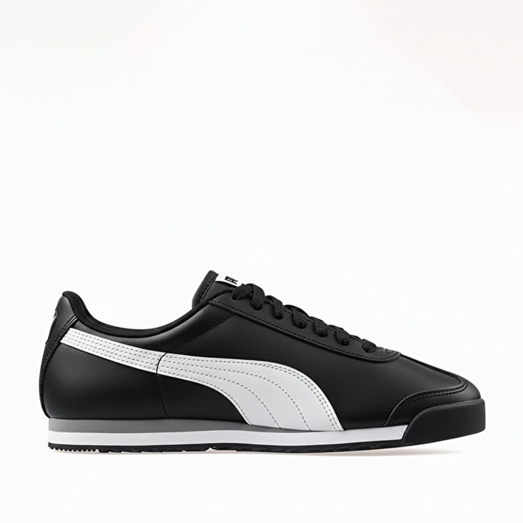 Puma Roma Basic Erkek Siyah Spor Ayakkabı - Görsel 4