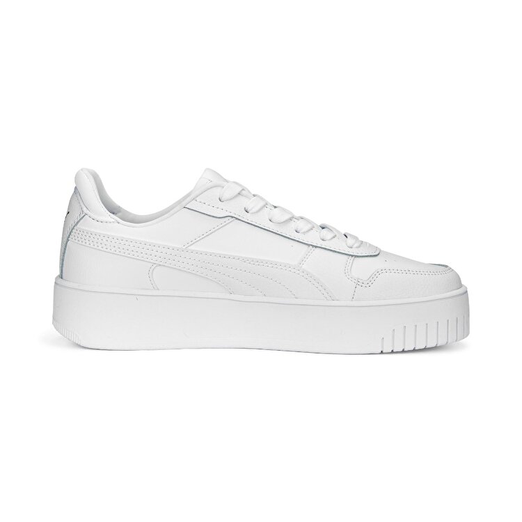 Puma Carina Street Kadın Beyaz Sneaker - Görsel 3