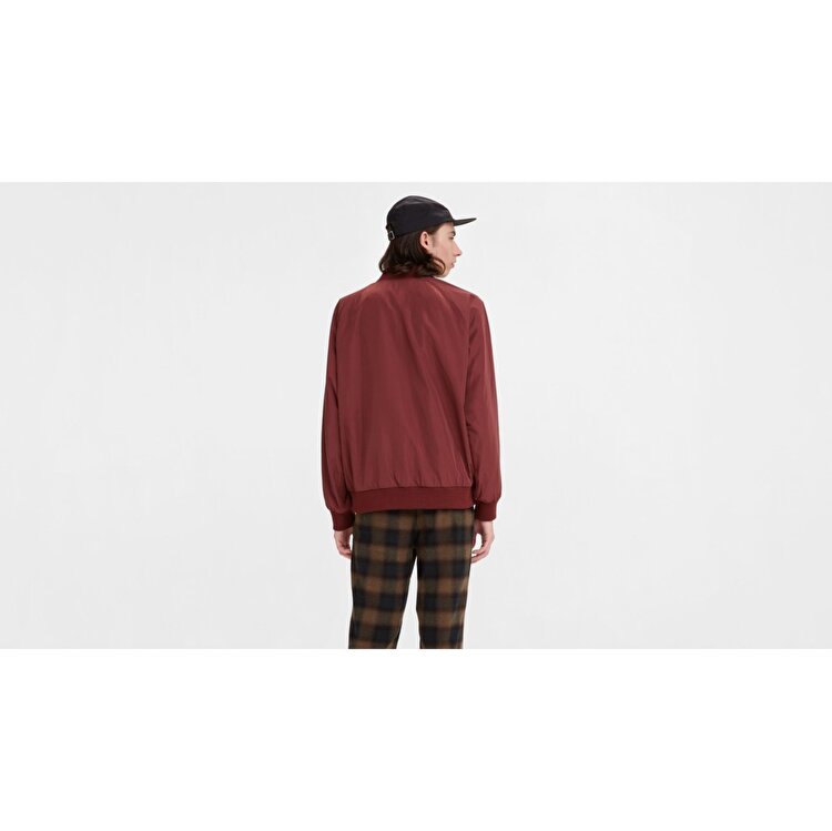 Levi's Battery Bomber Erkek Bordo Ceket
