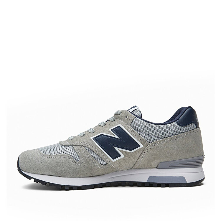 New Balance 565 Erkek Gri Spor Ayakkabı - Görsel 3