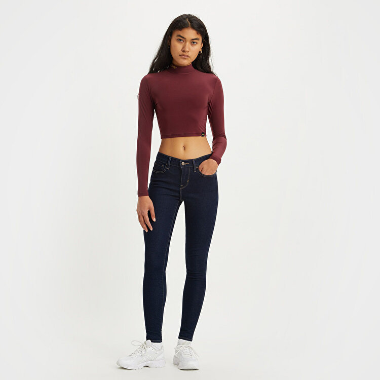 Levi's Super Skinny 710 Kadın Lacivert Jean