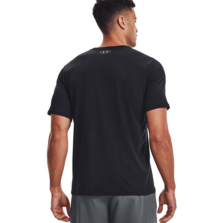 Under Armour Sportstyle Left Chest Erkek Siyah Tişört