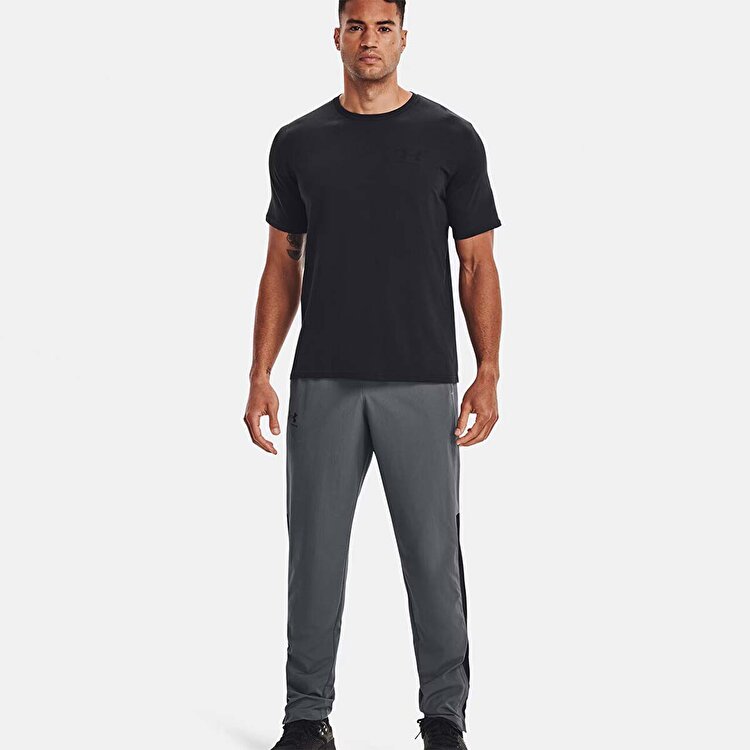Under Armour Sportstyle Left Chest Erkek Siyah Tişört