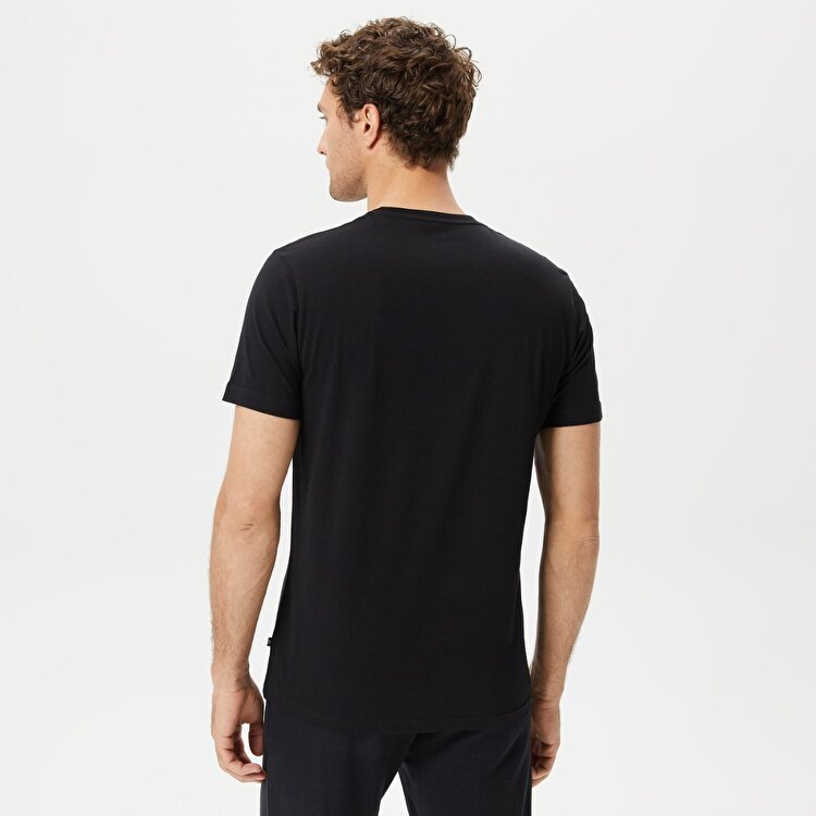 Nautica V35535T Erkek Siyah Bisiklet Yaka Tişört