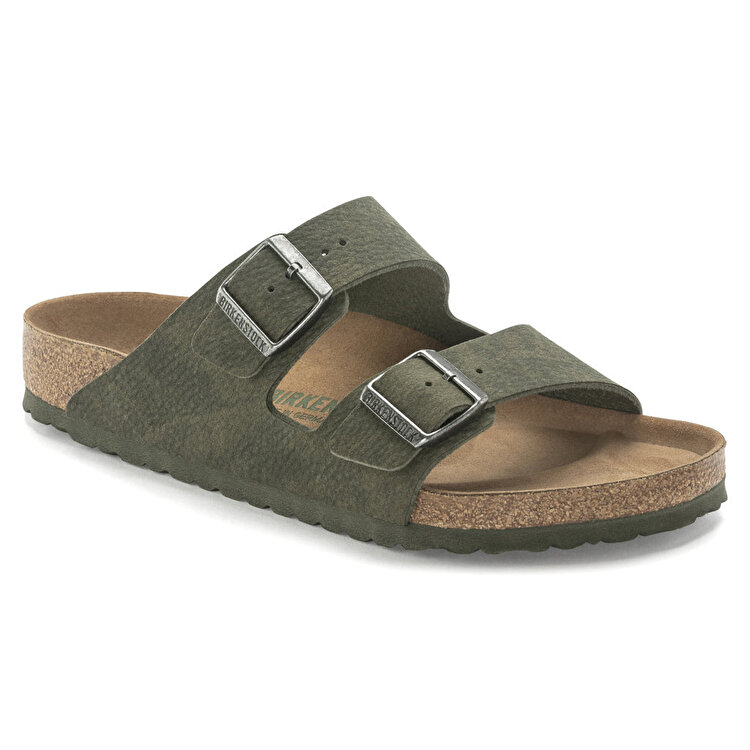 Birkenstock Arizona Desert Dust Vegan Erkek Yeşil Terlik - Görsel 3