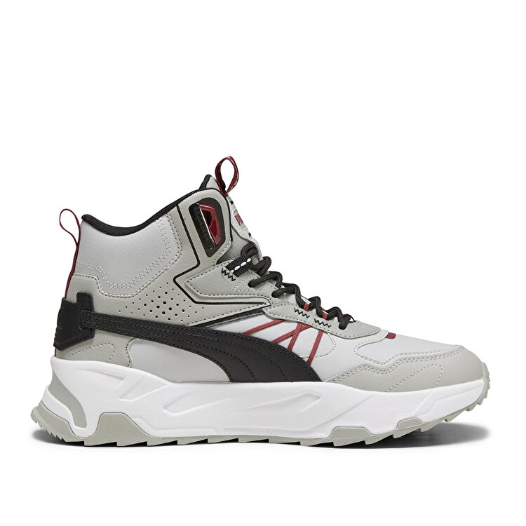 Puma Trinity Mid Hybrid L Erkek Gri Spor Ayakkabı - Görsel 3