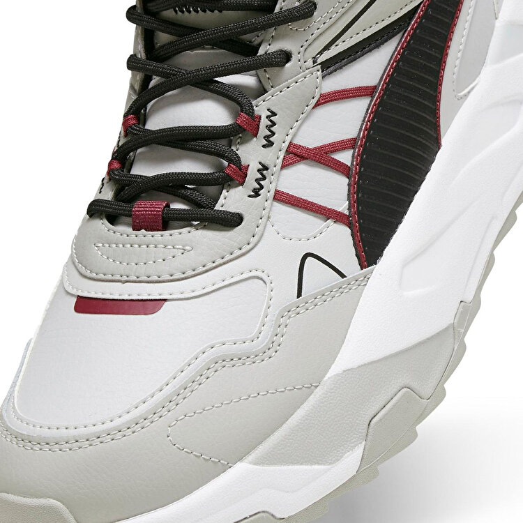 Puma Trinity Mid Hybrid L Erkek Gri Spor Ayakkabı - Görsel 5