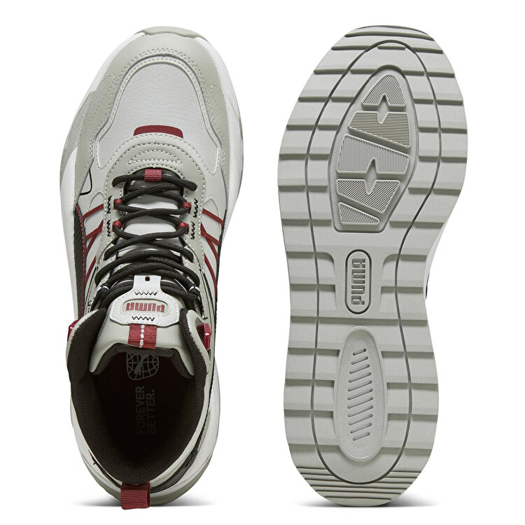 Puma Trinity Mid Hybrid L Erkek Gri Spor Ayakkabı - Görsel 6