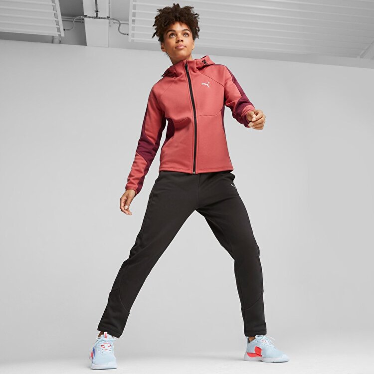 Puma Evostripe Winterized Kadın Kırmızı Kapüşonlu Ceket 67680721